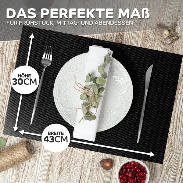 Tischsets Abwaschbar aus PVC