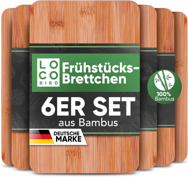 Frühstücksbrettchen aus Bambus