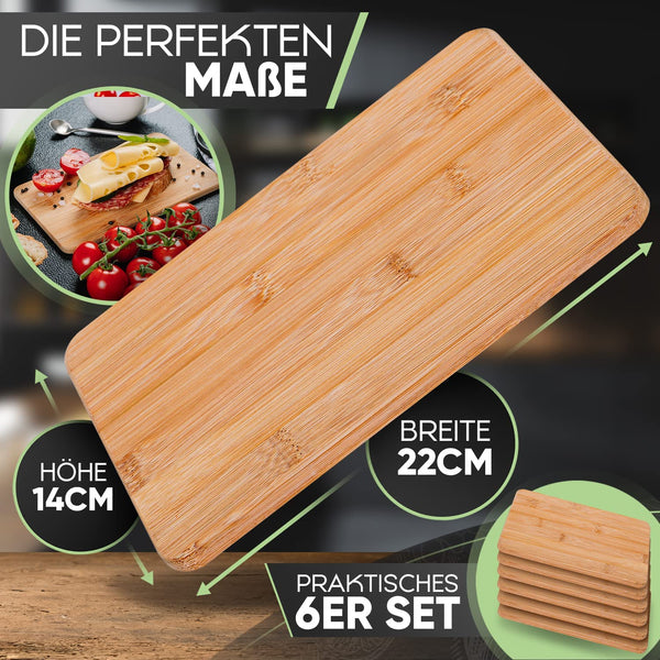 Frühstücksbrettchen aus Bambus