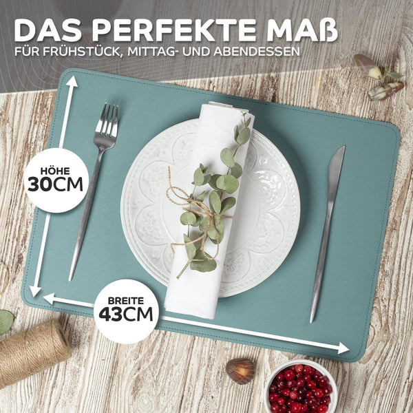 Tischsets aus PU Leder